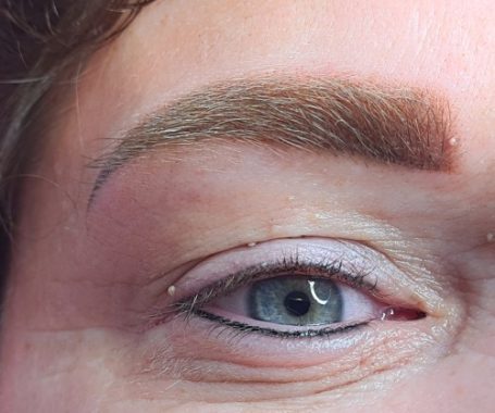 powderbrows met schauweffect