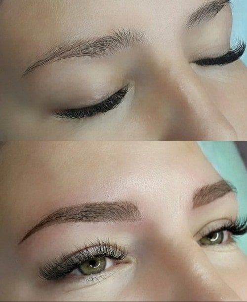 PMU Hyperrealisme Hairstroke wenkbrauwen van salon Glance-inside uit Tilburg